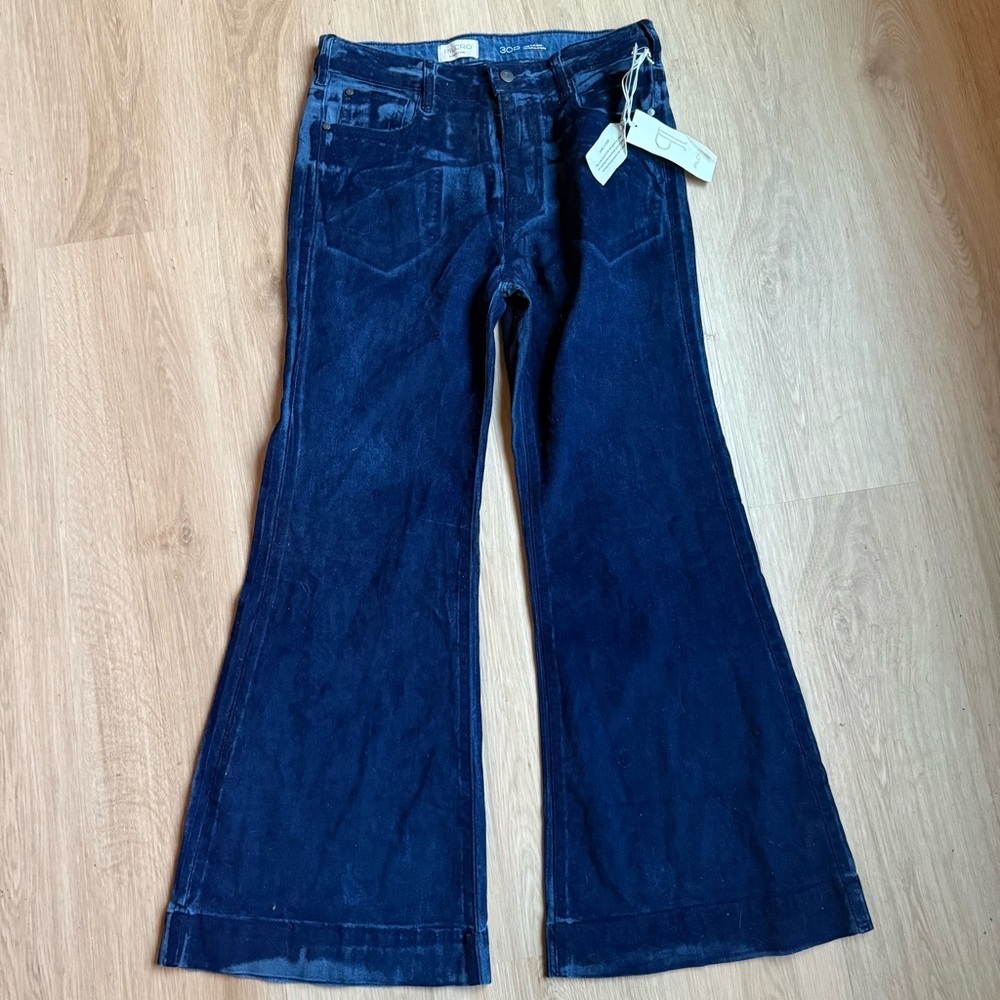 Anthropologie Pilcro Retro Flare Mid-Rise Jeans Sz 30P